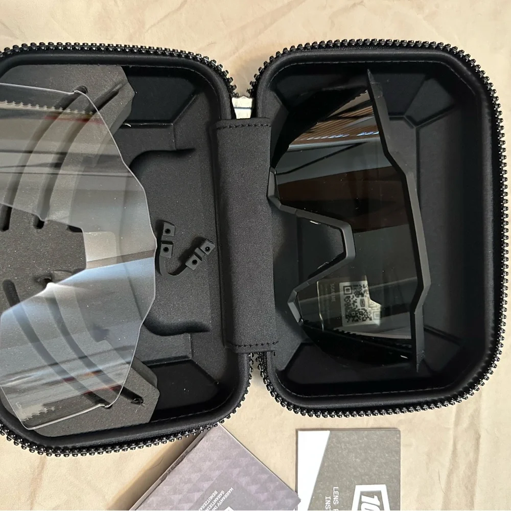 100% Black Matte Sunglasses